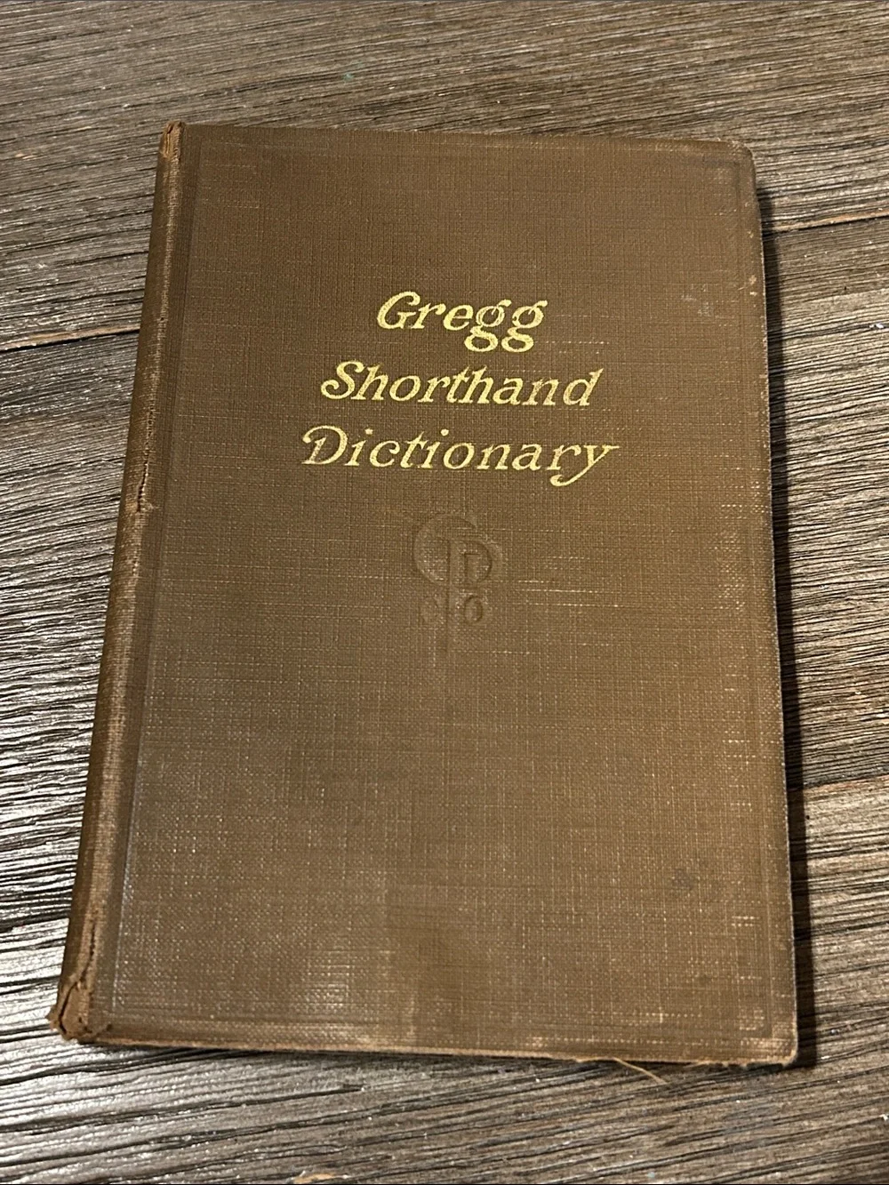 Antique vintage secretarial books secretary desk book Gregg Shorthand dictionary